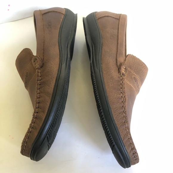 Esko Men’s Leather Slip On  Loafers Moccasin Size 11 main image 7